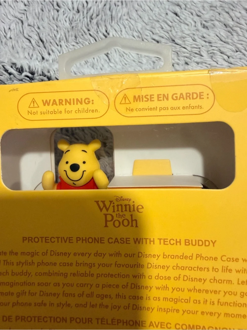 Disney Winnie the Pooh iPhone 15 Pro Max Phone Case with Tech Buddy